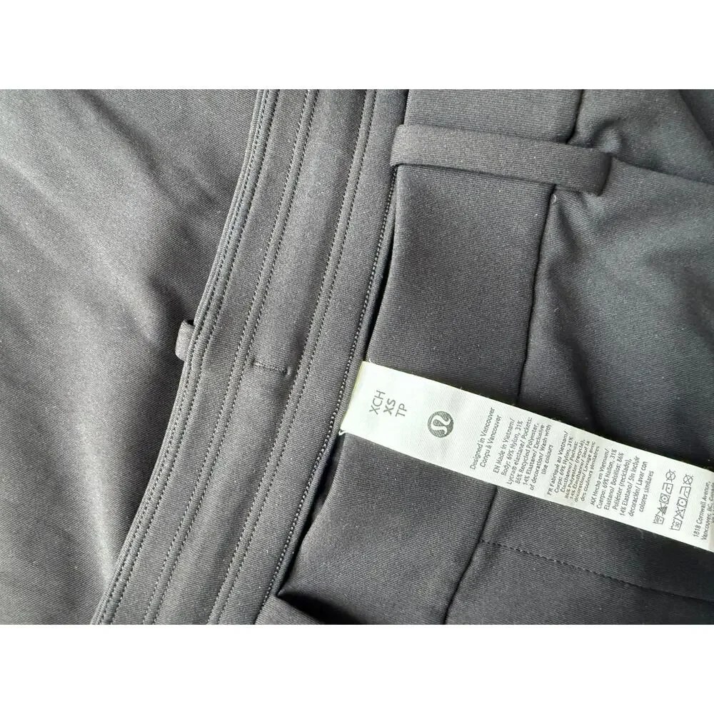 Lululemon Daydrift HR Wide Leg Trouser Short Black XS - Picture 3 of 3